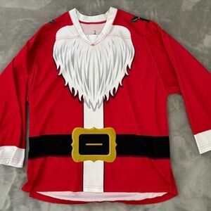Santa youth hockey jersey